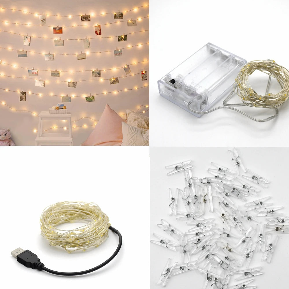Aesthetic Photo Clip Fairy Lights ✨