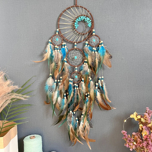 Boho Dream Catcher Tree of Life Wall Hanging