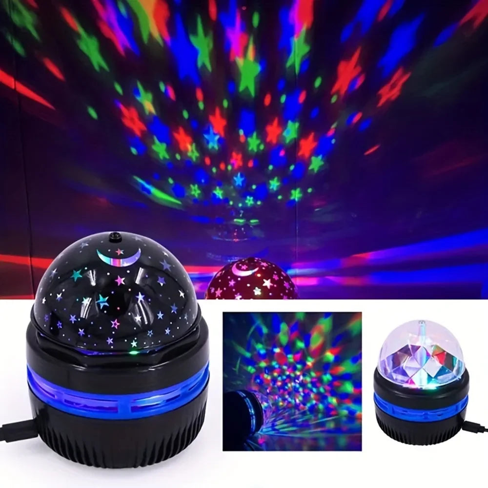 “Northern Lights Star Projector – LED Night Light for Bedroom”