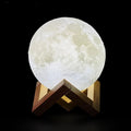 3D Moon Lamp -16 Color LED Touch Night Light