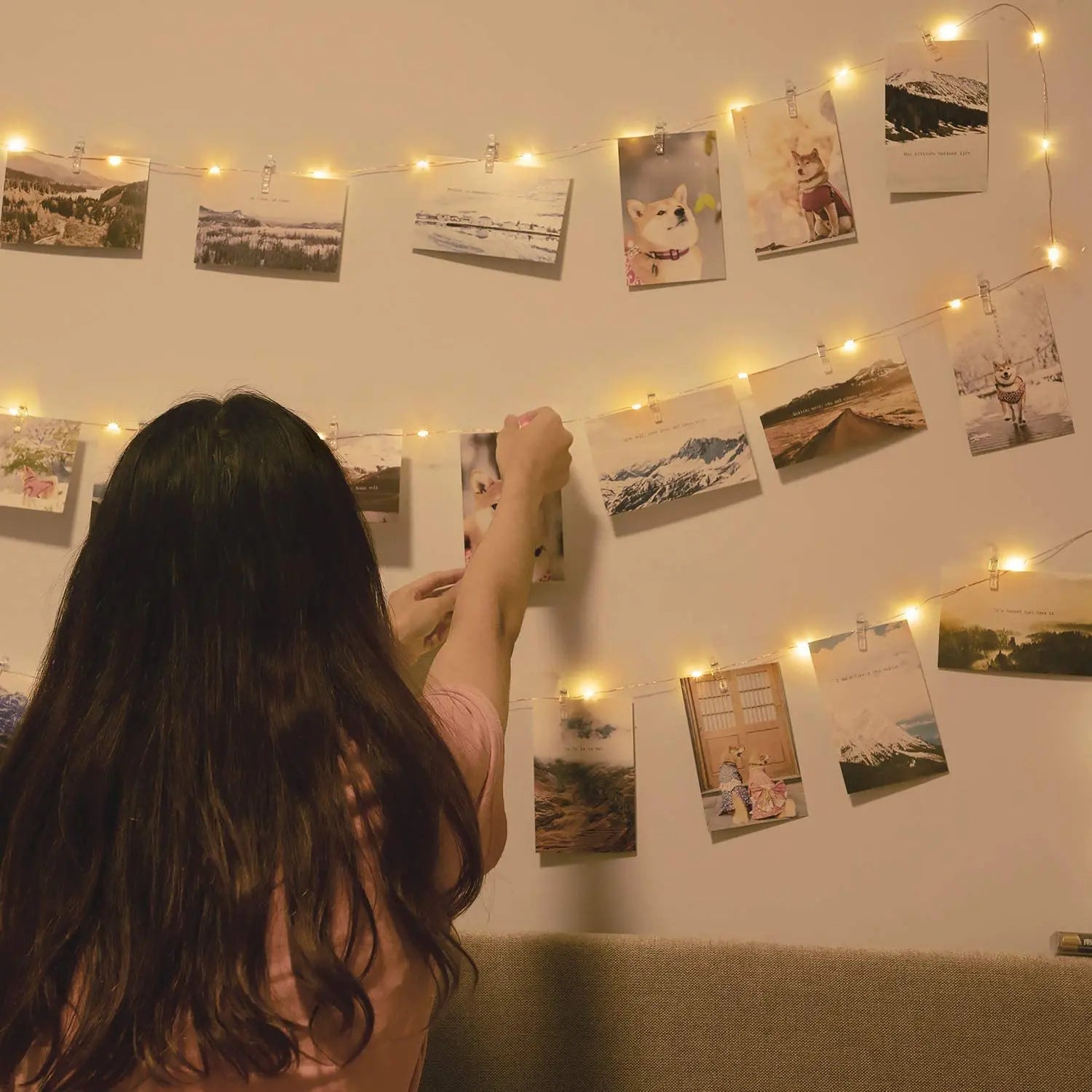 Aesthetic Photo Clip Fairy Lights ✨