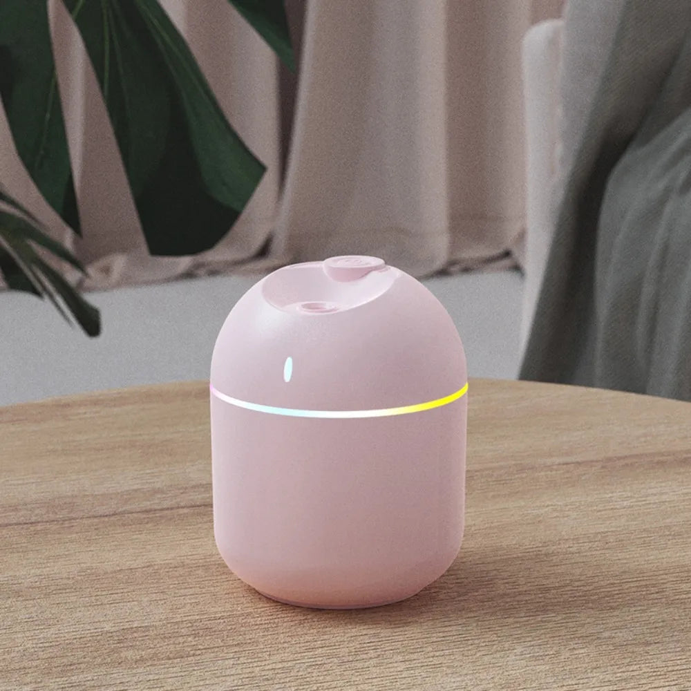 Cozy Glow Mini Humidifier – LED Night Light & Air Diffuser