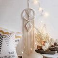 Boho Macrame Dream Catcher Wall Hanging
