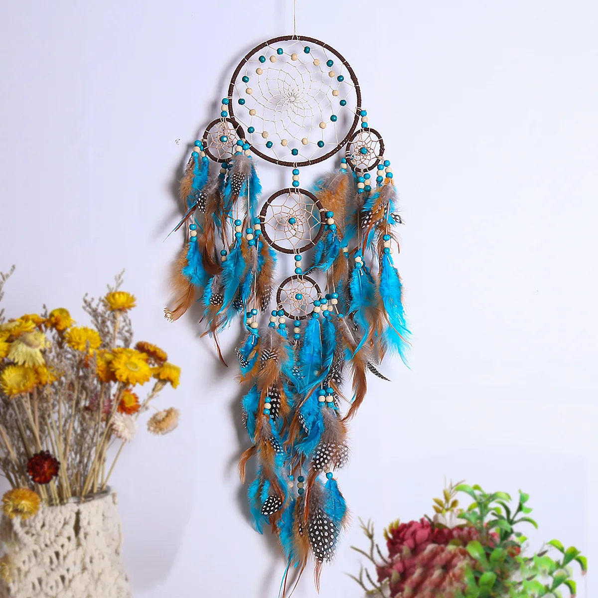 Boho Dream Catcher Tree of Life Wall Hanging