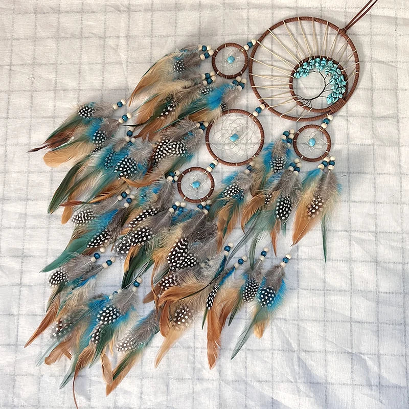 Boho Dream Catcher Tree of Life Wall Hanging