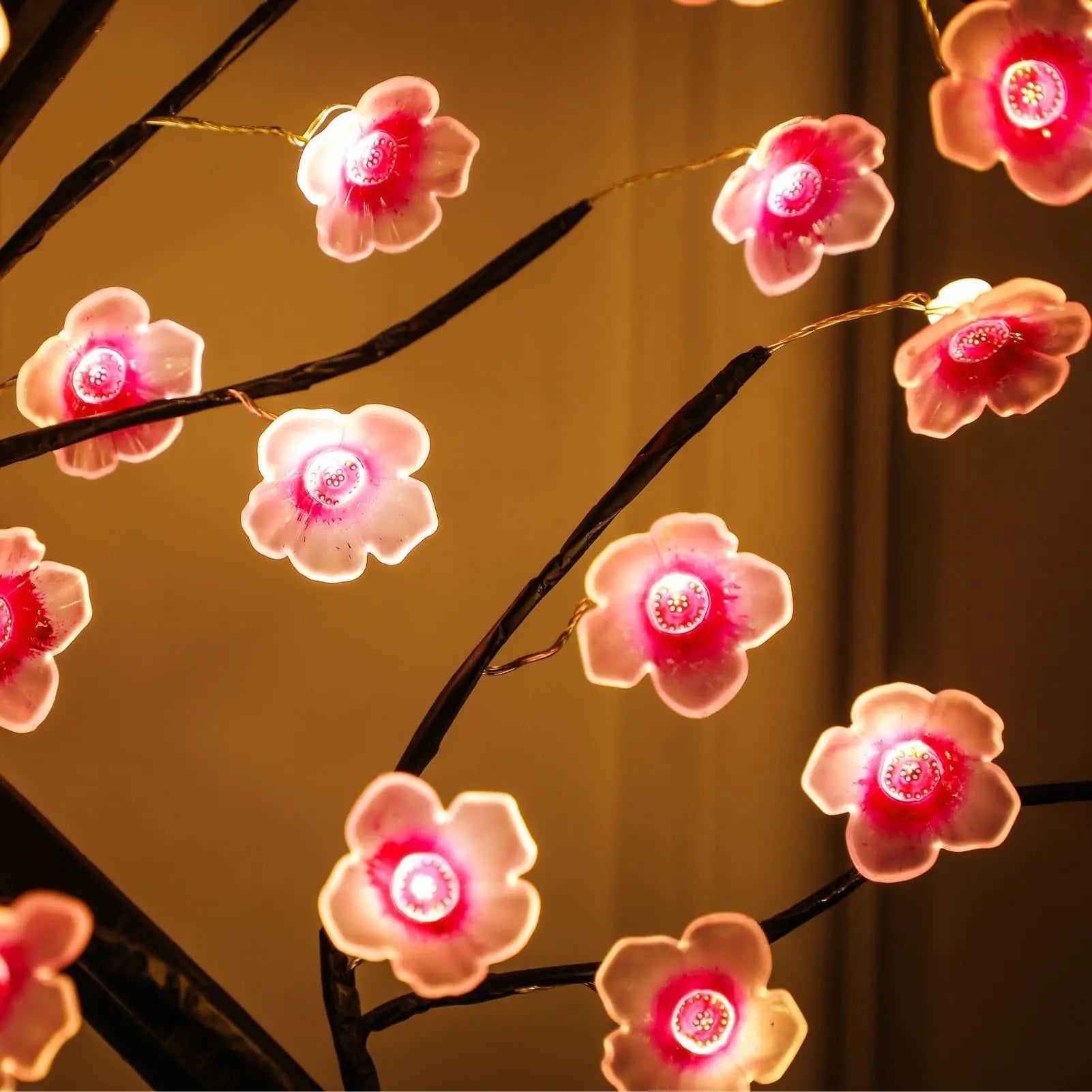 Cherry Blossom Tree Night Light | Boho Home Decor