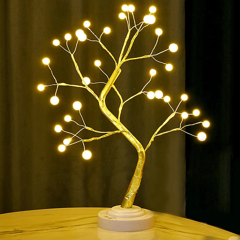 Cherry Blossom Tree Night Light | Boho Home Decor