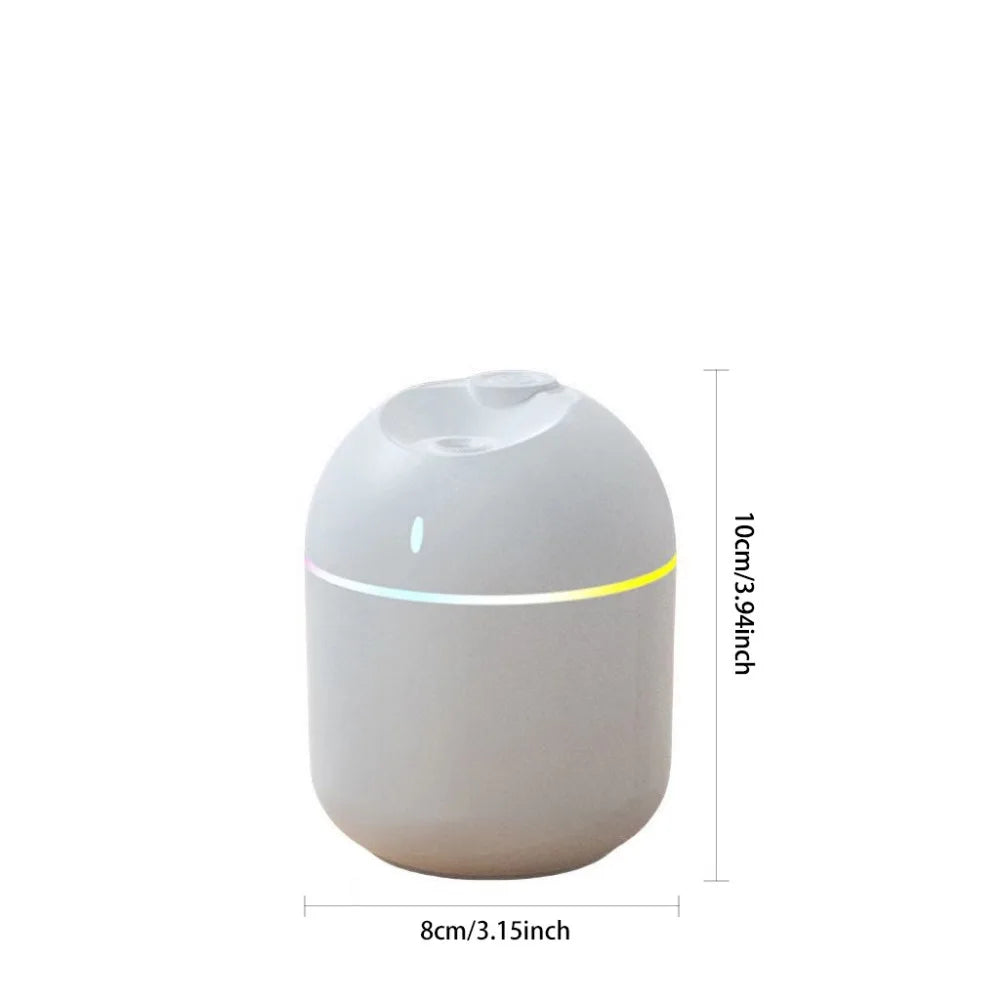 Cozy Glow Mini Humidifier – LED Night Light & Air Diffuser