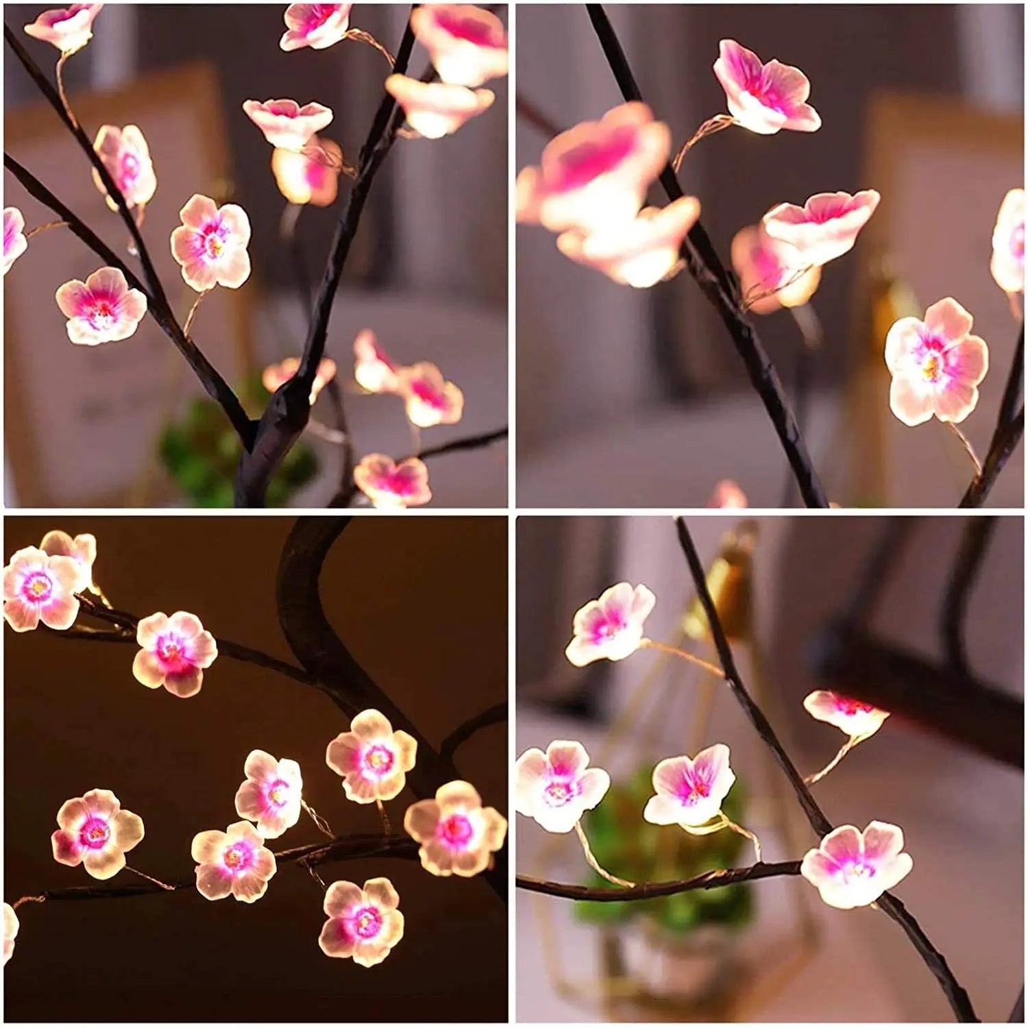 Cherry Blossom Tree Night Light | Boho Home Decor